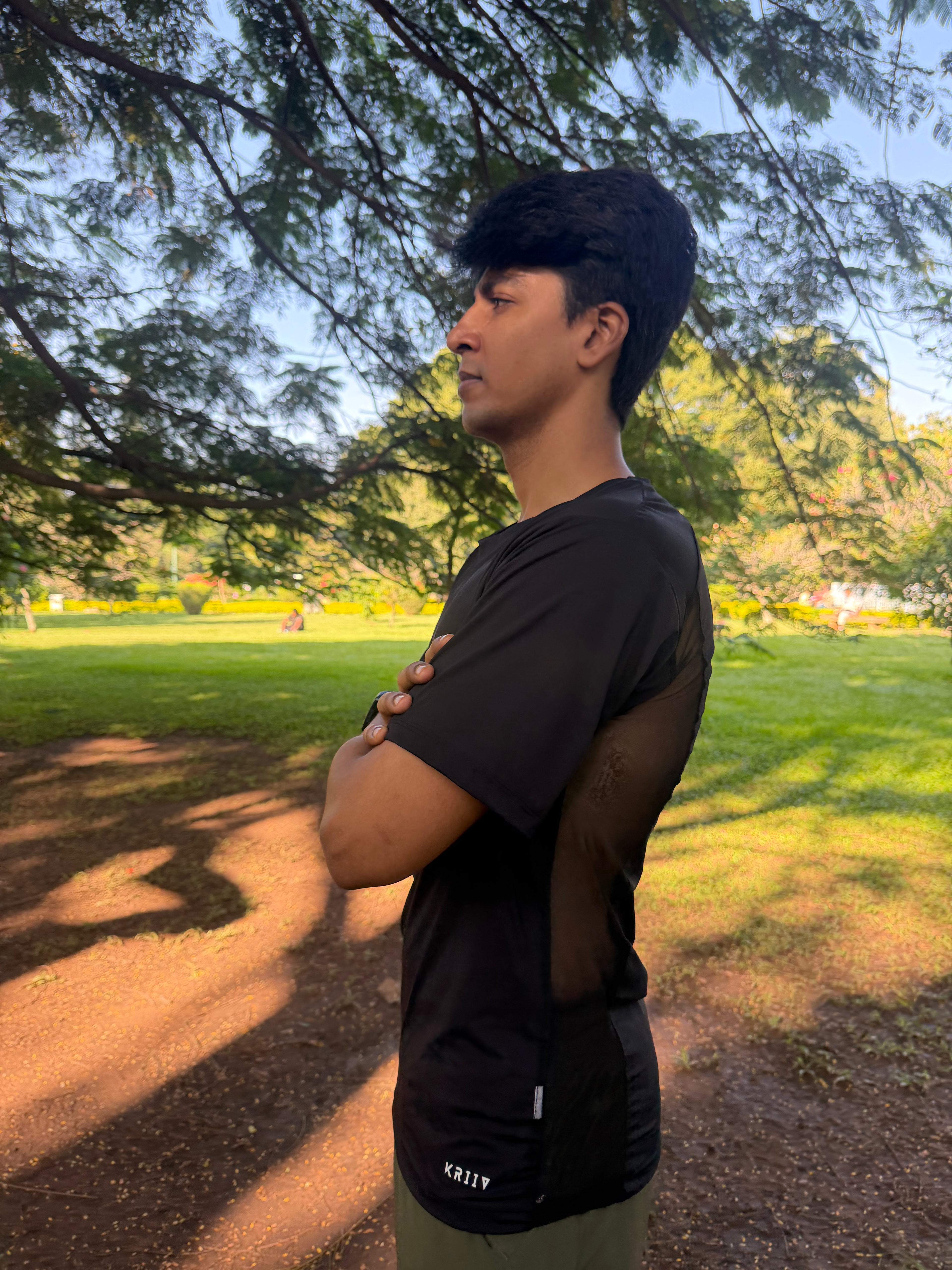 Men's Black Performance Tee