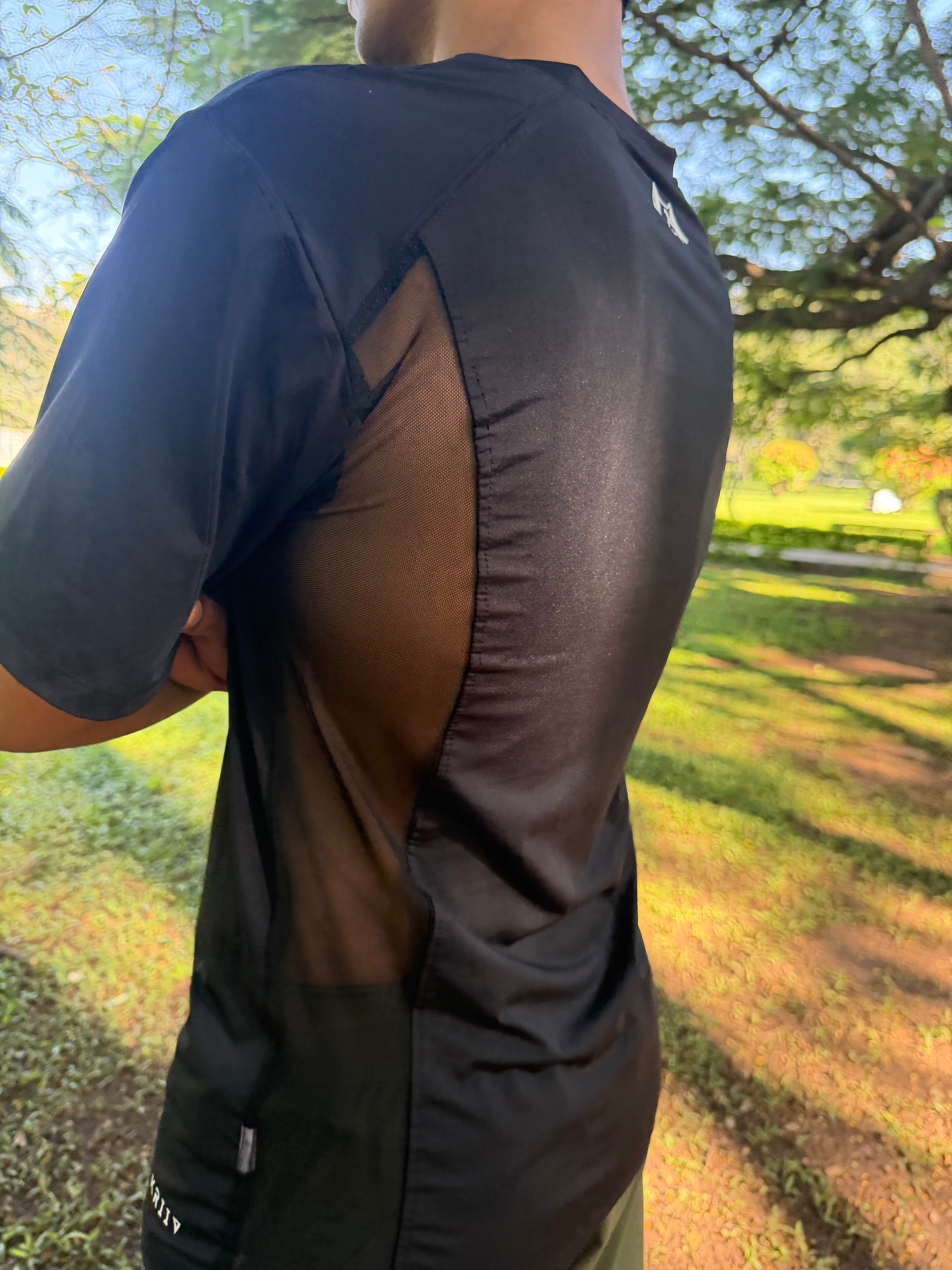 Men's Black Performance Tee