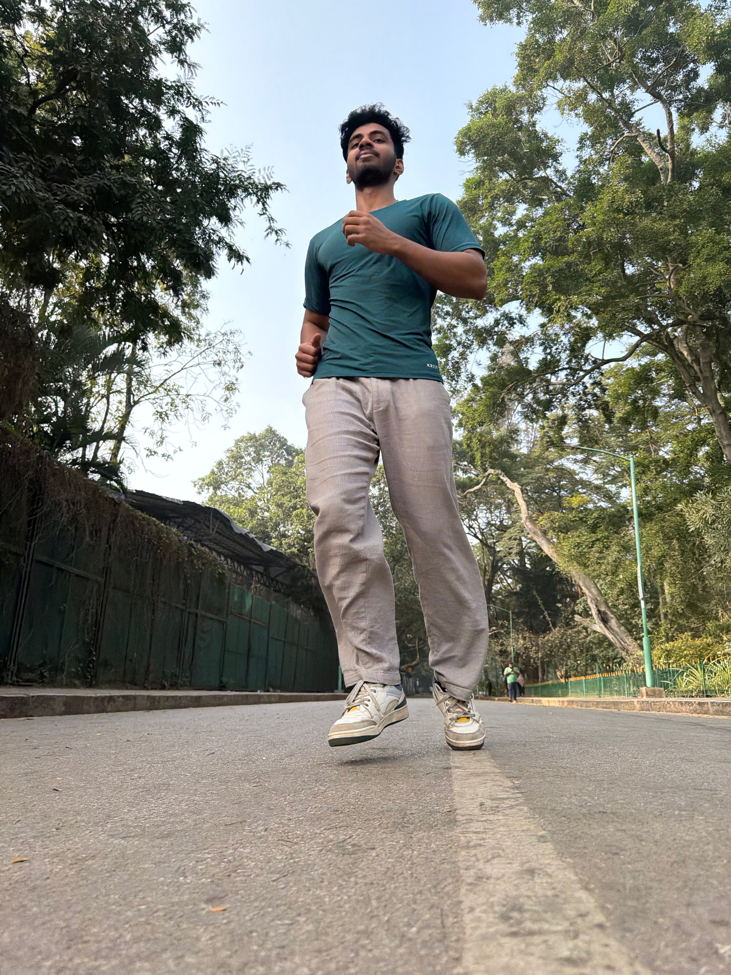 Men's Teal Performance Tee