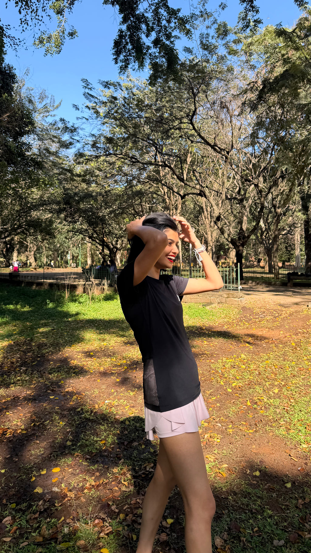 Women's Black Performance Tee