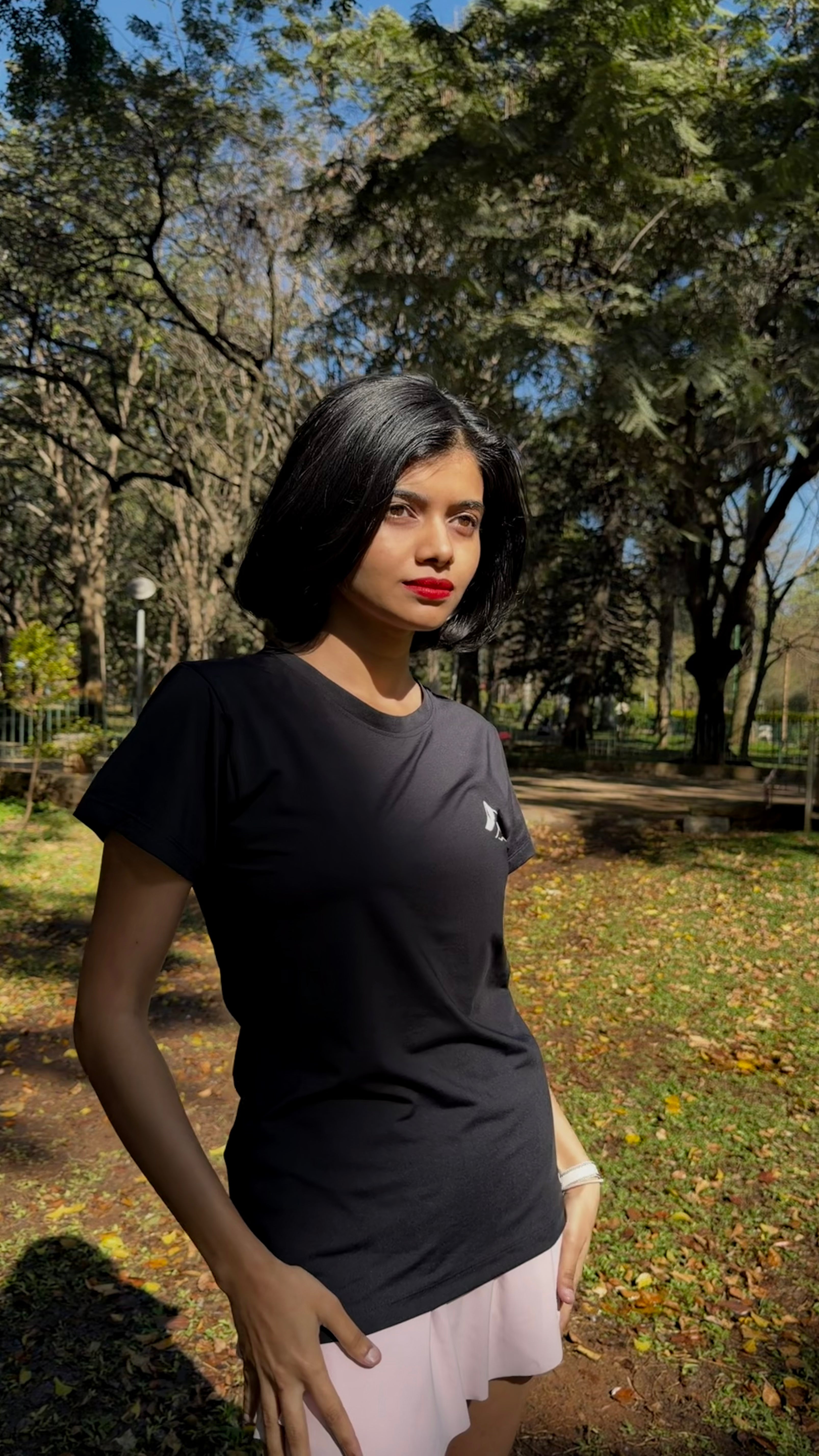 Women's Black Performance Tee