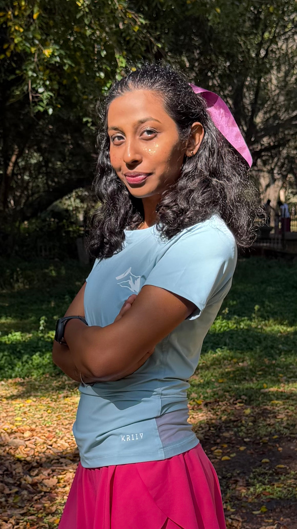 Women's Forget-Me-Not Performance Tee